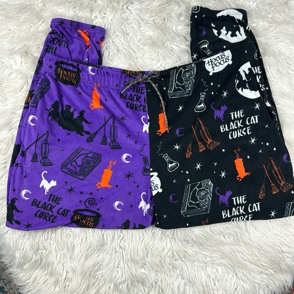 Disney Other - Woman’s Disney Hocus Pocus Fleece Jogger Pajama Pants